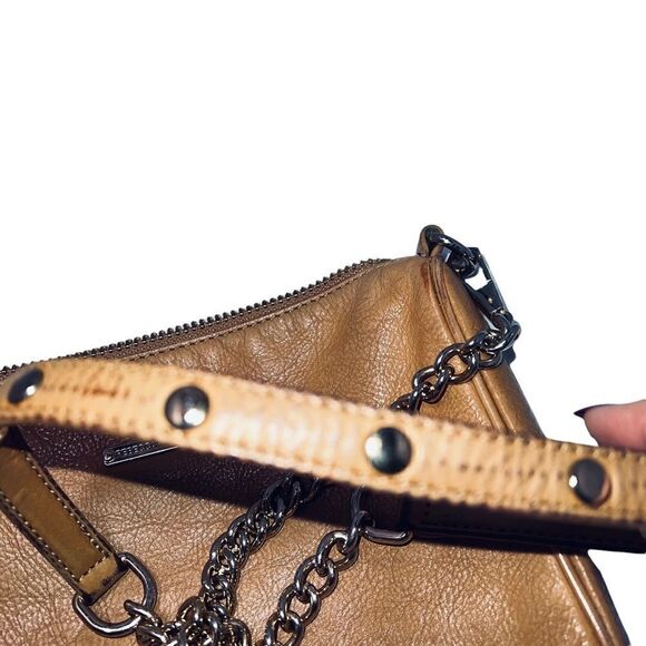 Rebecca Minkoff Tan Leather Crossbody Bag - Picture 7 of 10